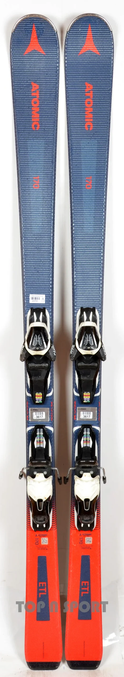 Atomic ETL blue / red - skis d'occasion – Image 5