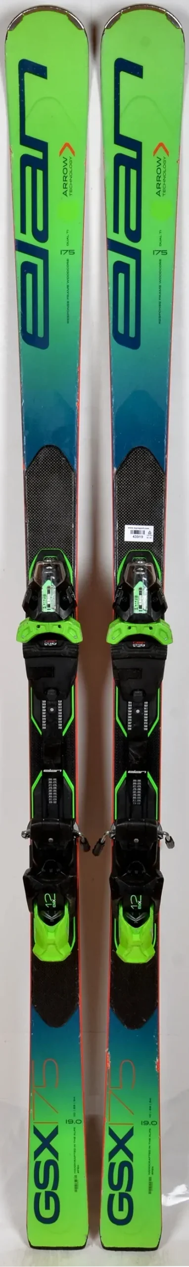 Elan GSX FUSION green - skis d'occasion – Image 2