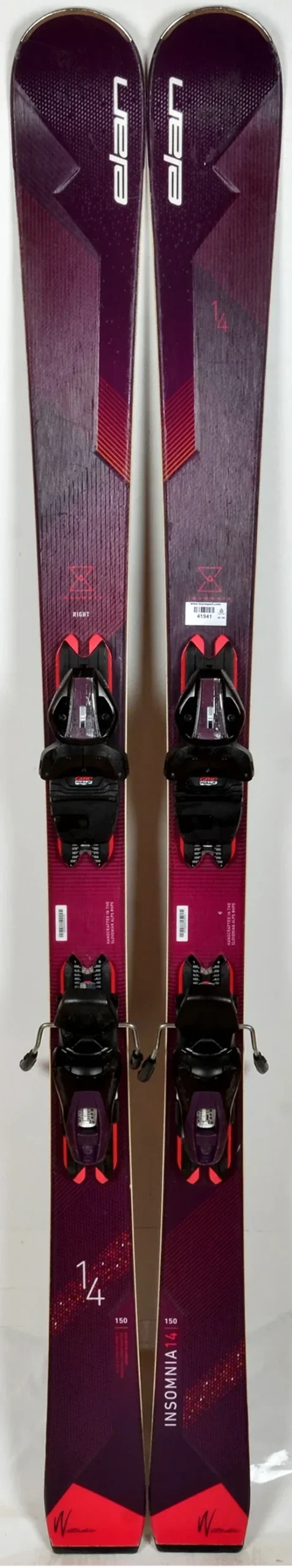 Elan INSOMNIA 14 Ti pink - skis d'occasion Femme – Image 2